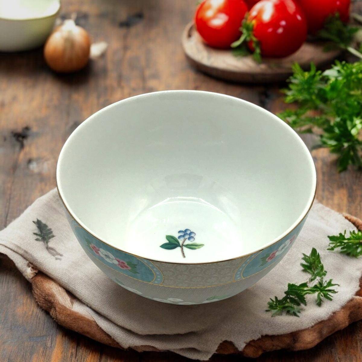 PiP Studio Bowl Blushing Birds Khaki 18 cm