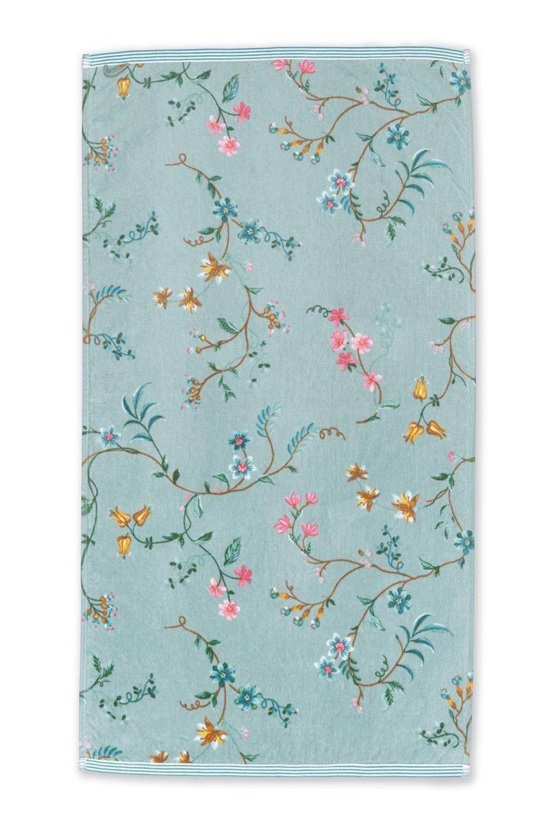 PiP Studio Les Fleurs Blue Handtuch 55 x 100 cm