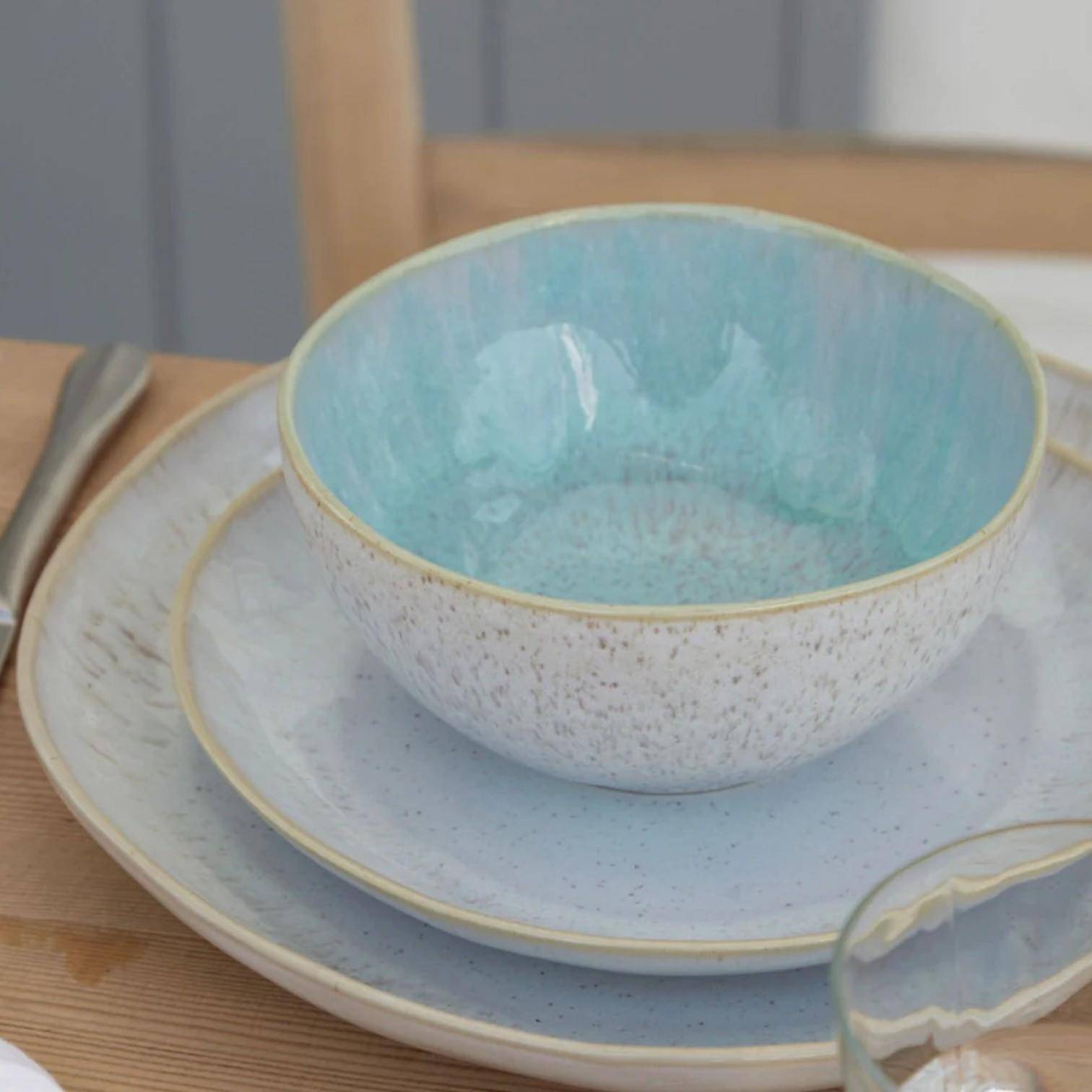 Casafina by COSTA NOVA Suppe/Dessert Teller Eivissa 16 cm Sea Blue