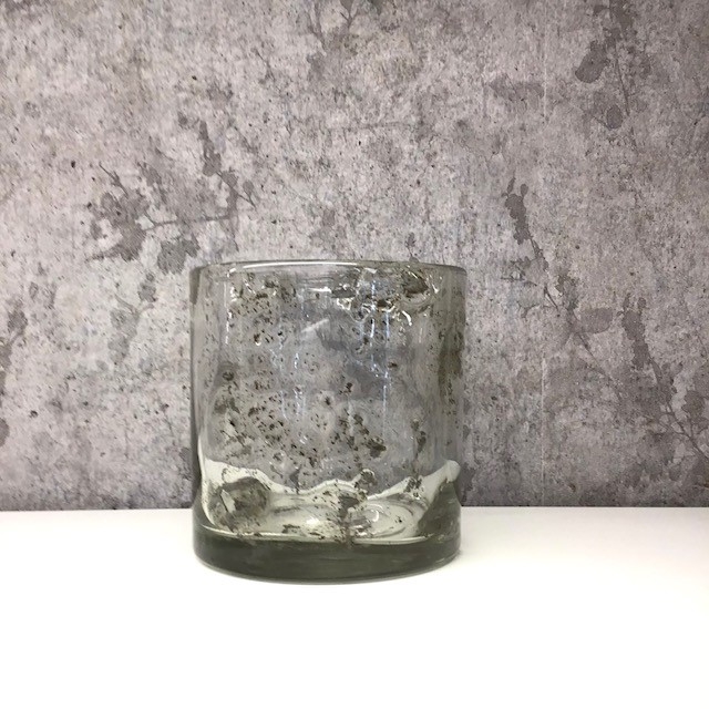 DutZ Vase - Cylinder Metallchips 14 cm