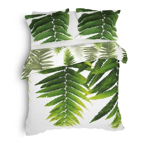 HNL - Living Bettwäsche Mala Pure Green 155 cm x 220 cm