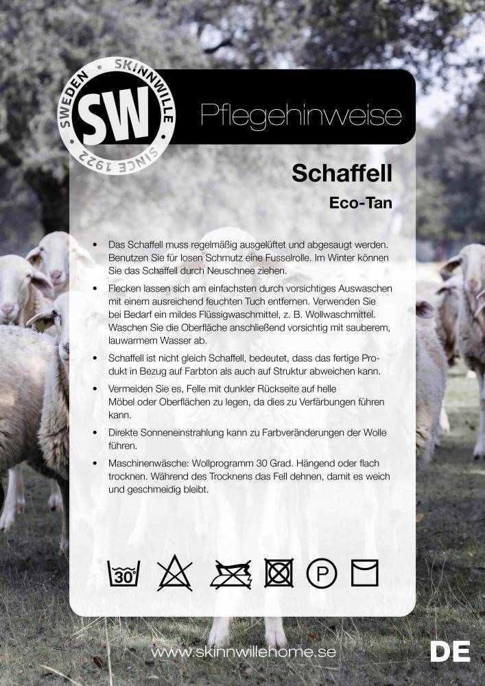 Skinnwille Schaffell Gently Steel Grey 60 x 100 cm