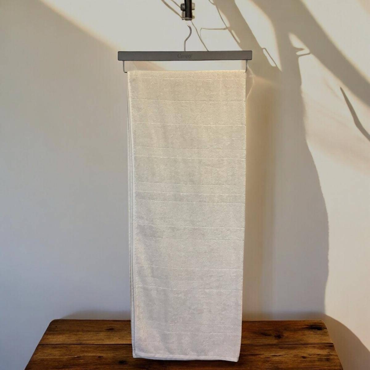 Cawö Frottierkollektion 501 Travel, Sport & Spa Travertin Saunatuch 80 x 200 cm