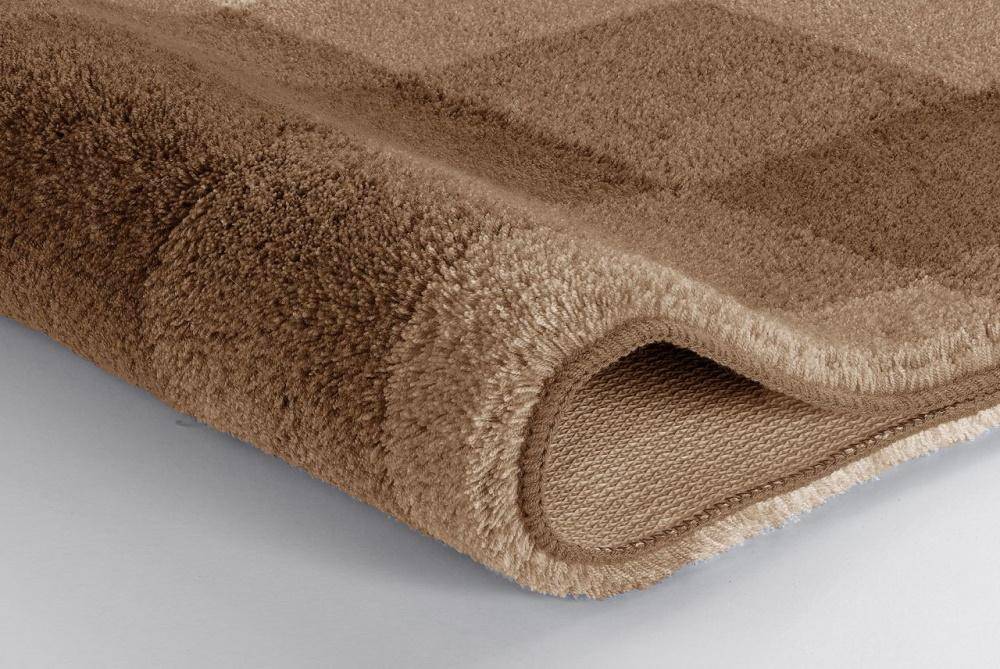 Kleine Wolke Badteppich Mix 60 x 100 cm - Taupe