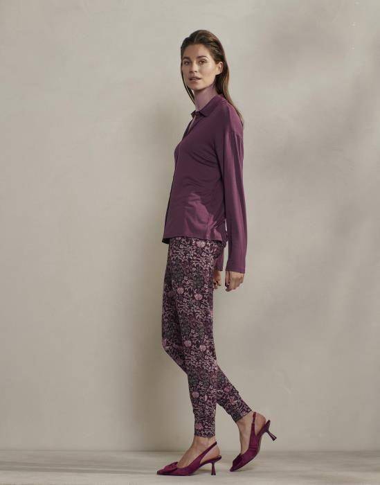 ESSENZA lange Hose Jules Ophelia Plum wine in S
