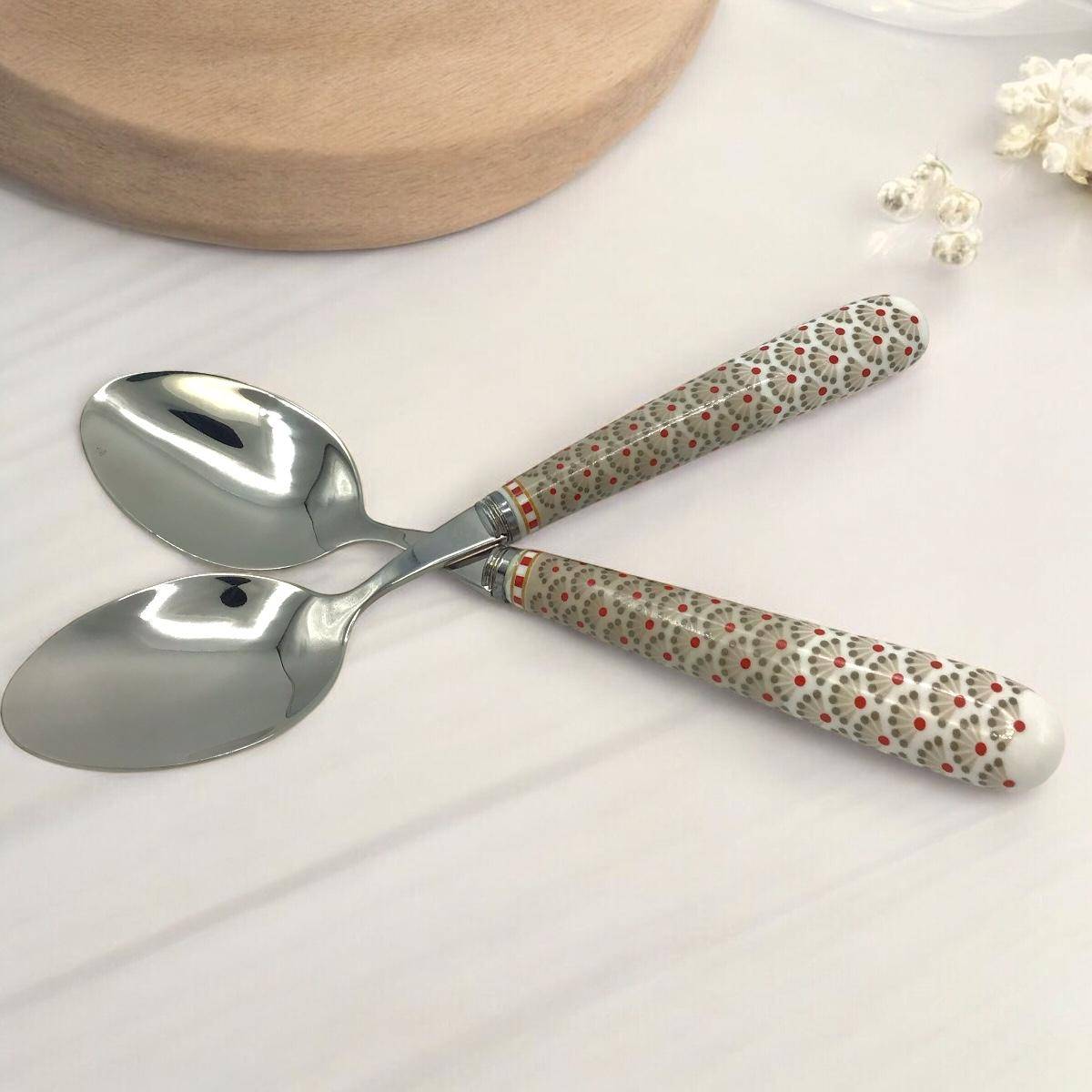 PiP Studio Spoon Floral Khaki 20 cm