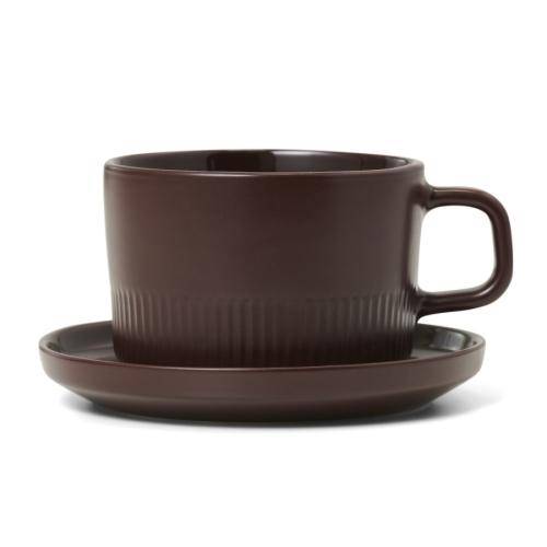 Marc O'Polo Moments Kaffeetasse und -untertasse Earth Brown 20 cl