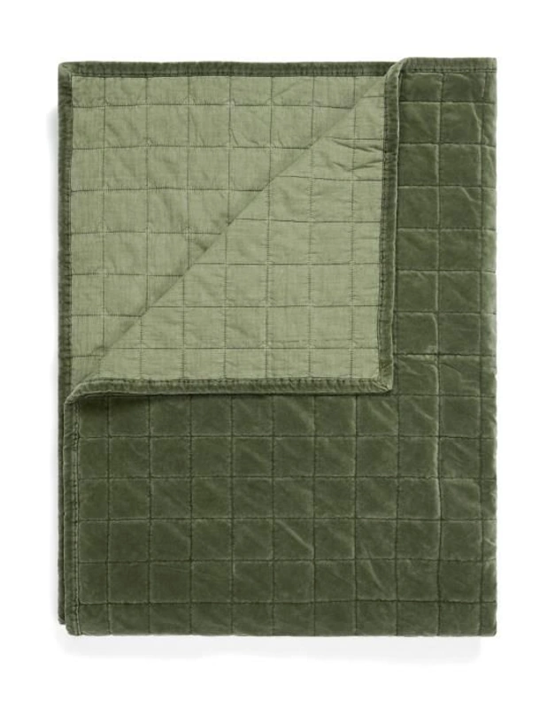 ESSENZA Tagesdecke Julia Forest Green 180 x 265 cm