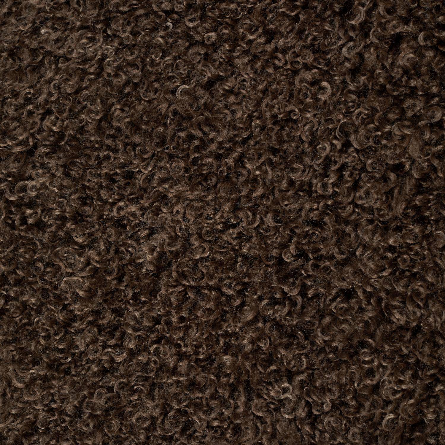 Skinnwille Dekokissen Wooly Brown 45 x 45 cm