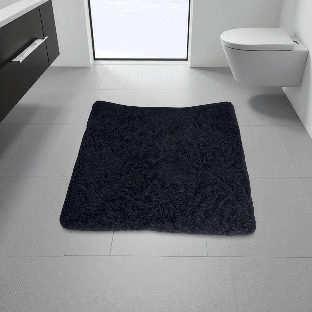 JOOP! Frottiertuchserie Uni Cornflower 1670 Badematte/Duschvorlage Schwarz