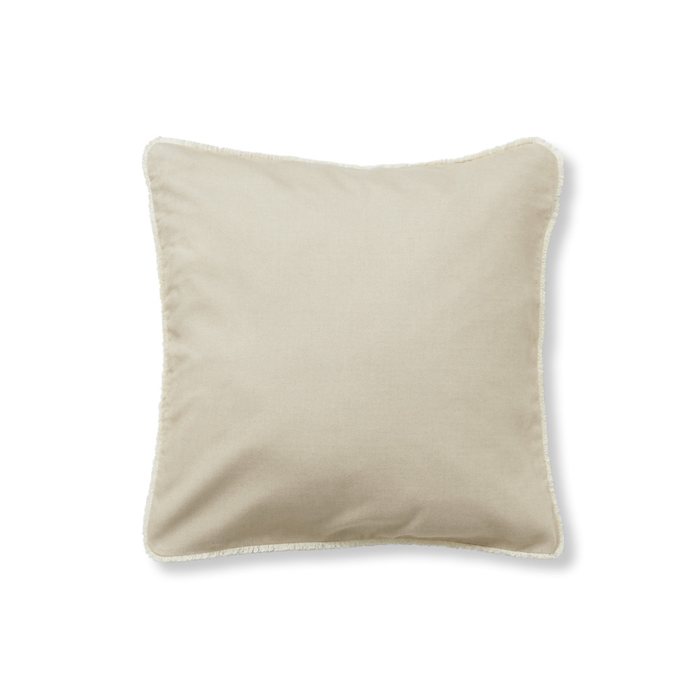 Baldessarini Flanell Kissenhülle Harrison Blonde 50 x 50 cm 