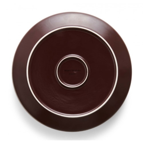 Marc O'Polo Moments Dessertteller Earth Brown 21,5 cm