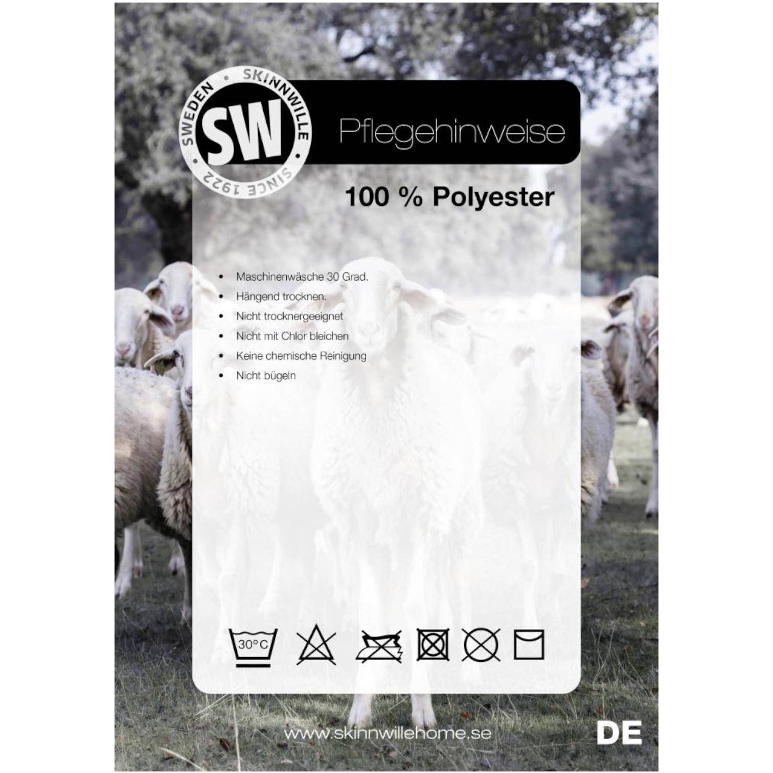 Skinnwille Dekokissen Grace Ivory L 40 x 60 cm