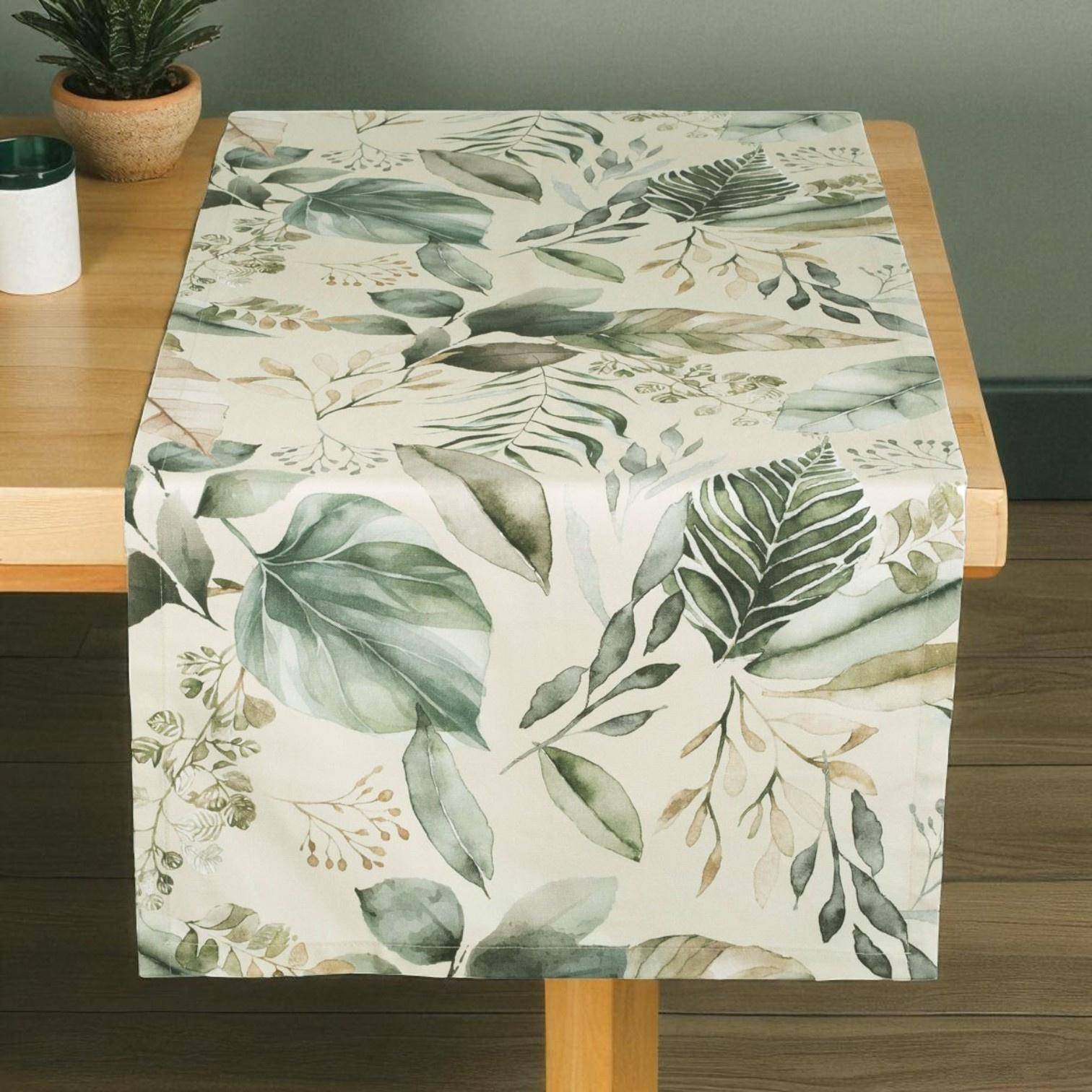 Pichler Mitteldecke Bosco Natur - 100 x 100 cm
