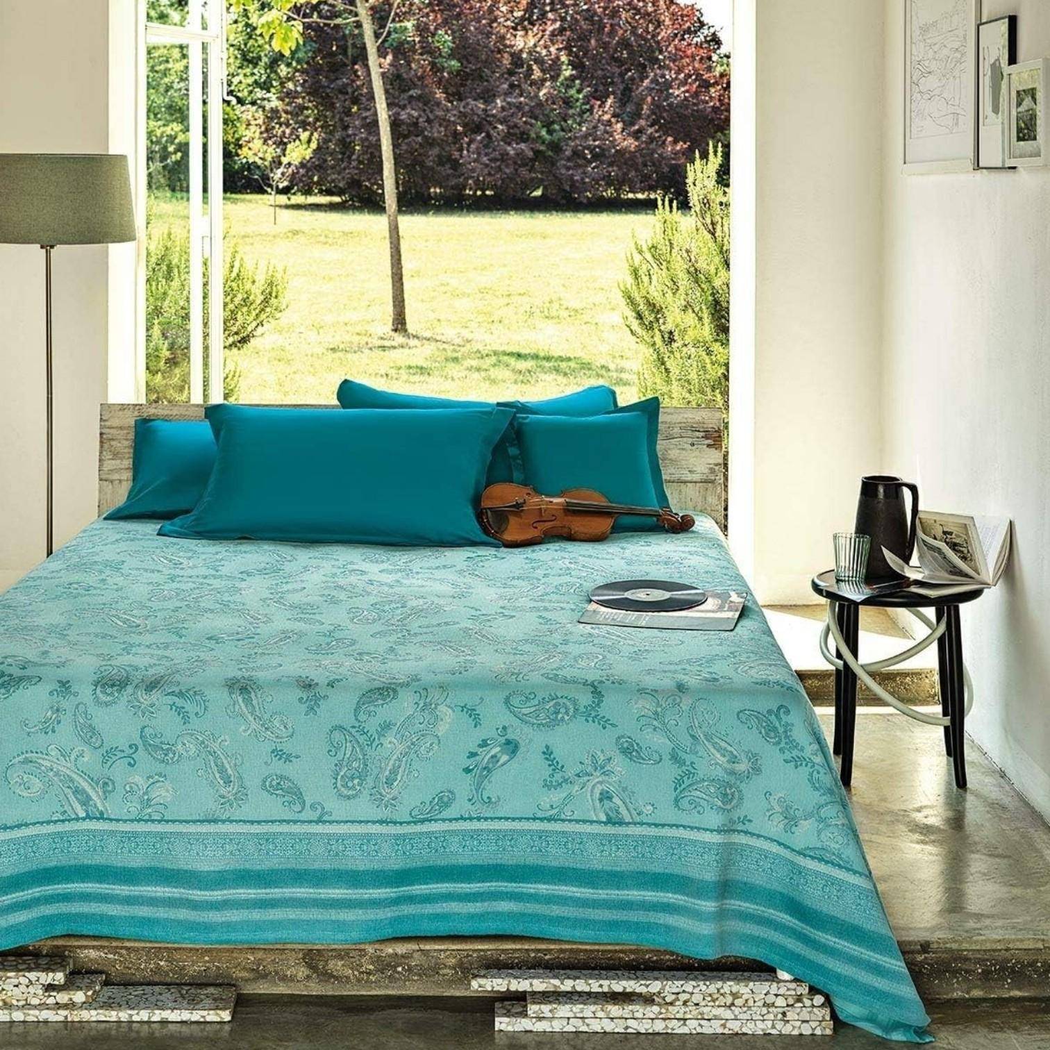Bassetti Jacquard Tagesdecke TOSCA V1 260 x 260 cm