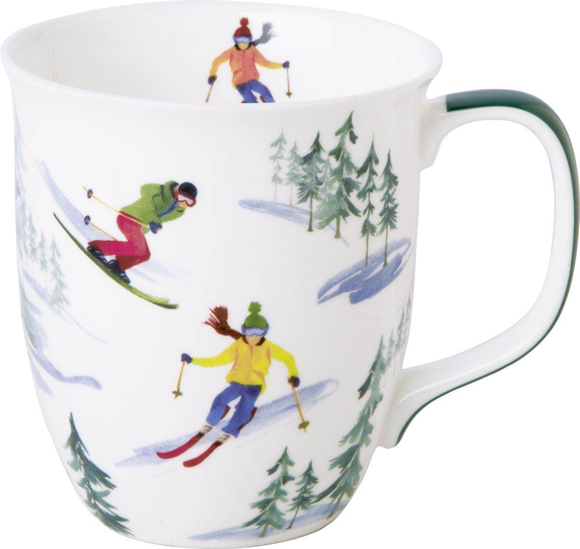 Ihr Bone China Becher Down The Slope