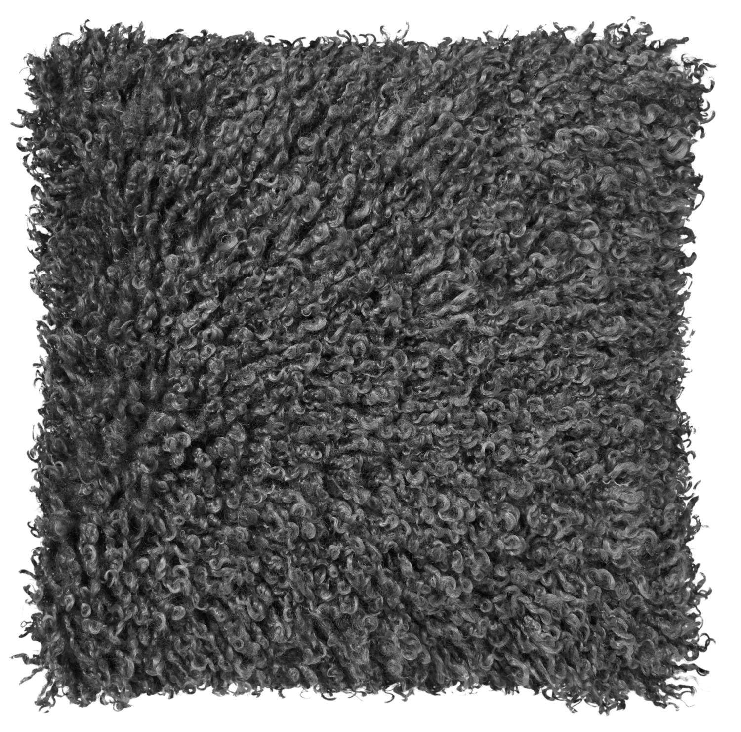Skinnwille Dekokissen Wooly Grey 45 x 45 cm