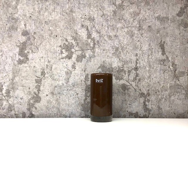 DutZ Vase - Cylinder Brown 12 cm