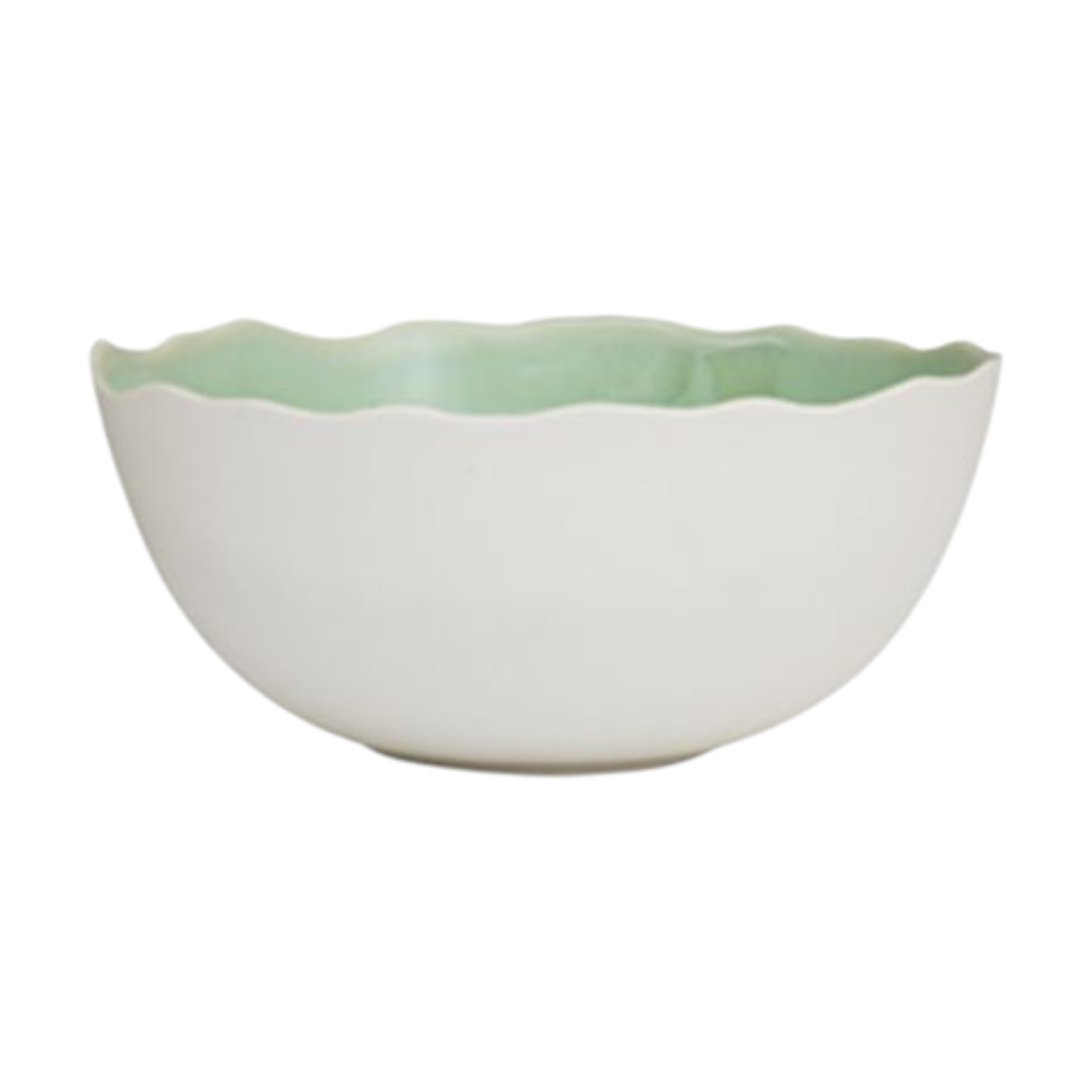 Jars Keramik Plume Fb.Vert Precieux Salatschüssel 28 cm
