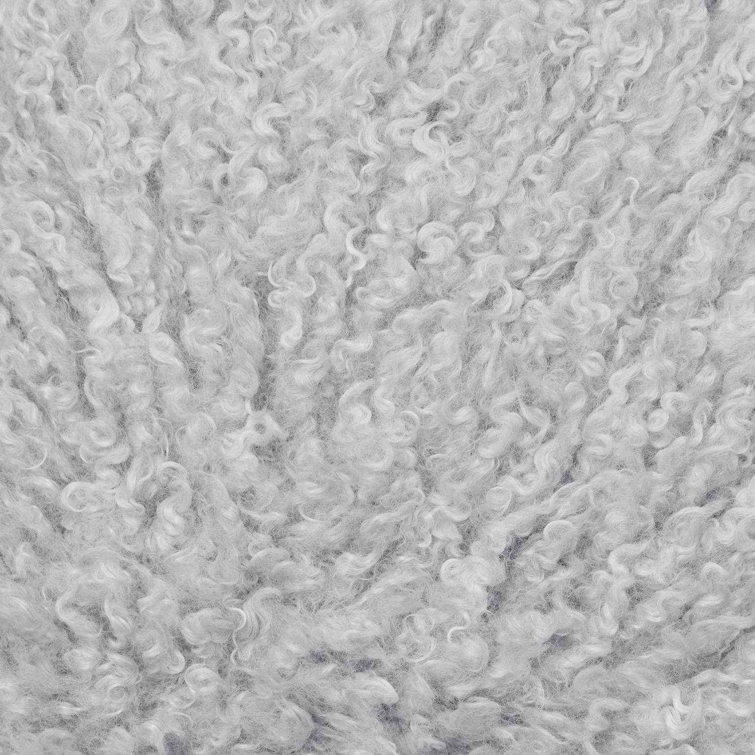 Skinnwille Dekokissen Wooly Silver 45 x 45 cm