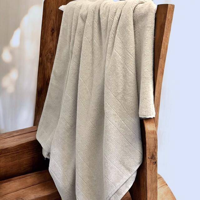Cawö Frottierkollektion 501 Travel, Sport & Spa Travertin Saunatuch 80 x 200 cm