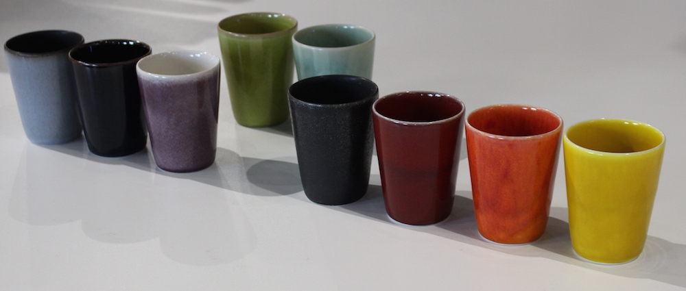 Jars Keramik Tourron Fb.Cerise Becher 0,25l