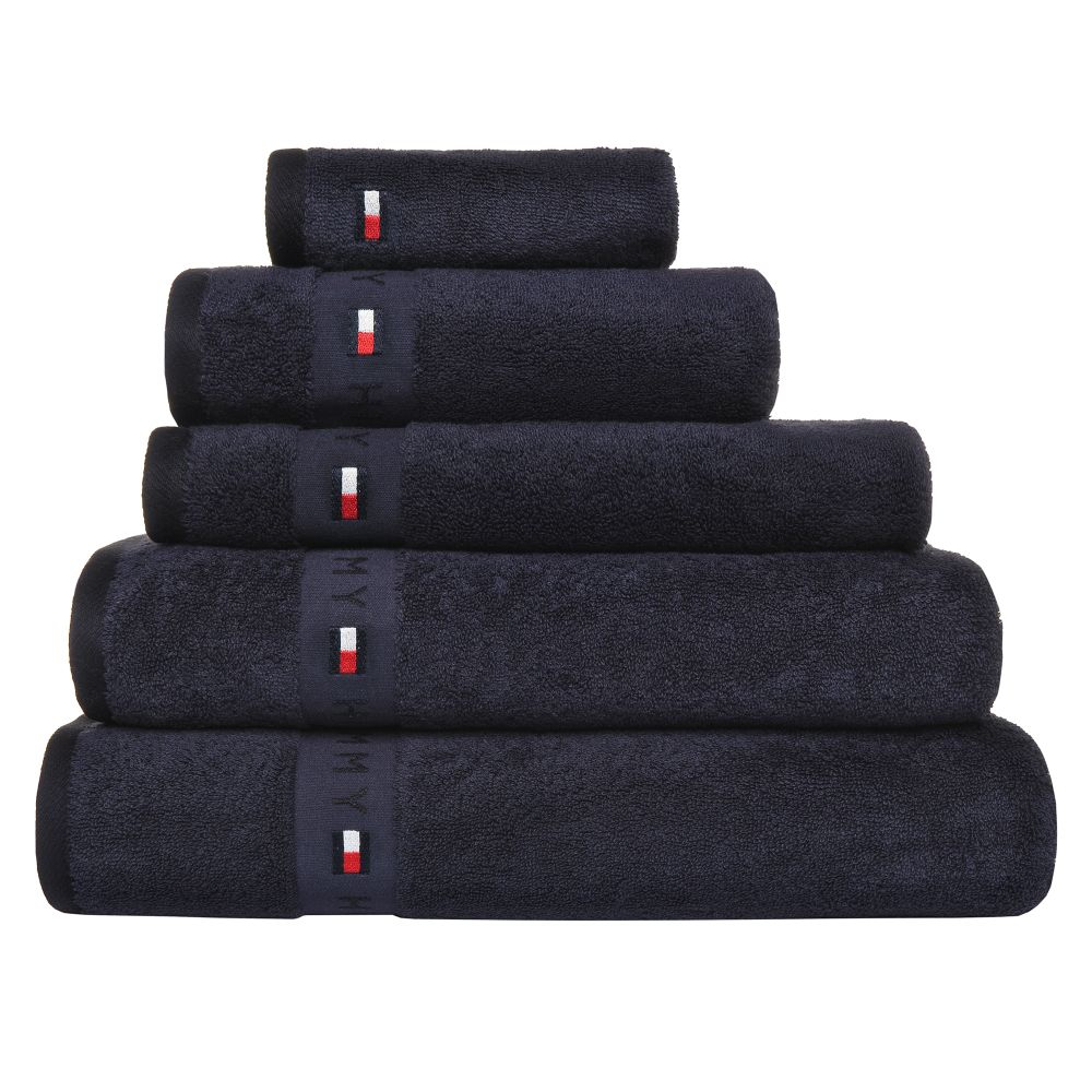 Tommy Hilfiger Gästetuch Legend 2 in Navy 40 x 60 cm