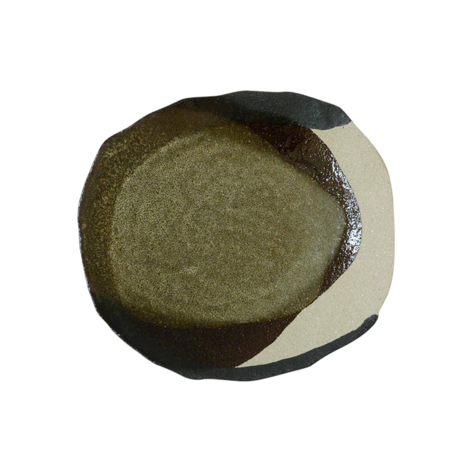 Jars Keramik Wabi Fb.Seidou Dessertteller 21 x 23 cm