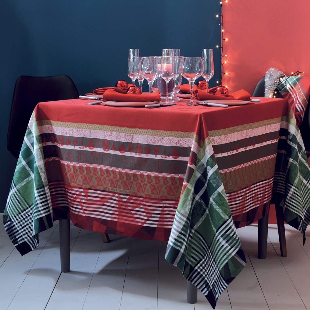 Garnier Thiebaut Serviette Christmas Light Rubis