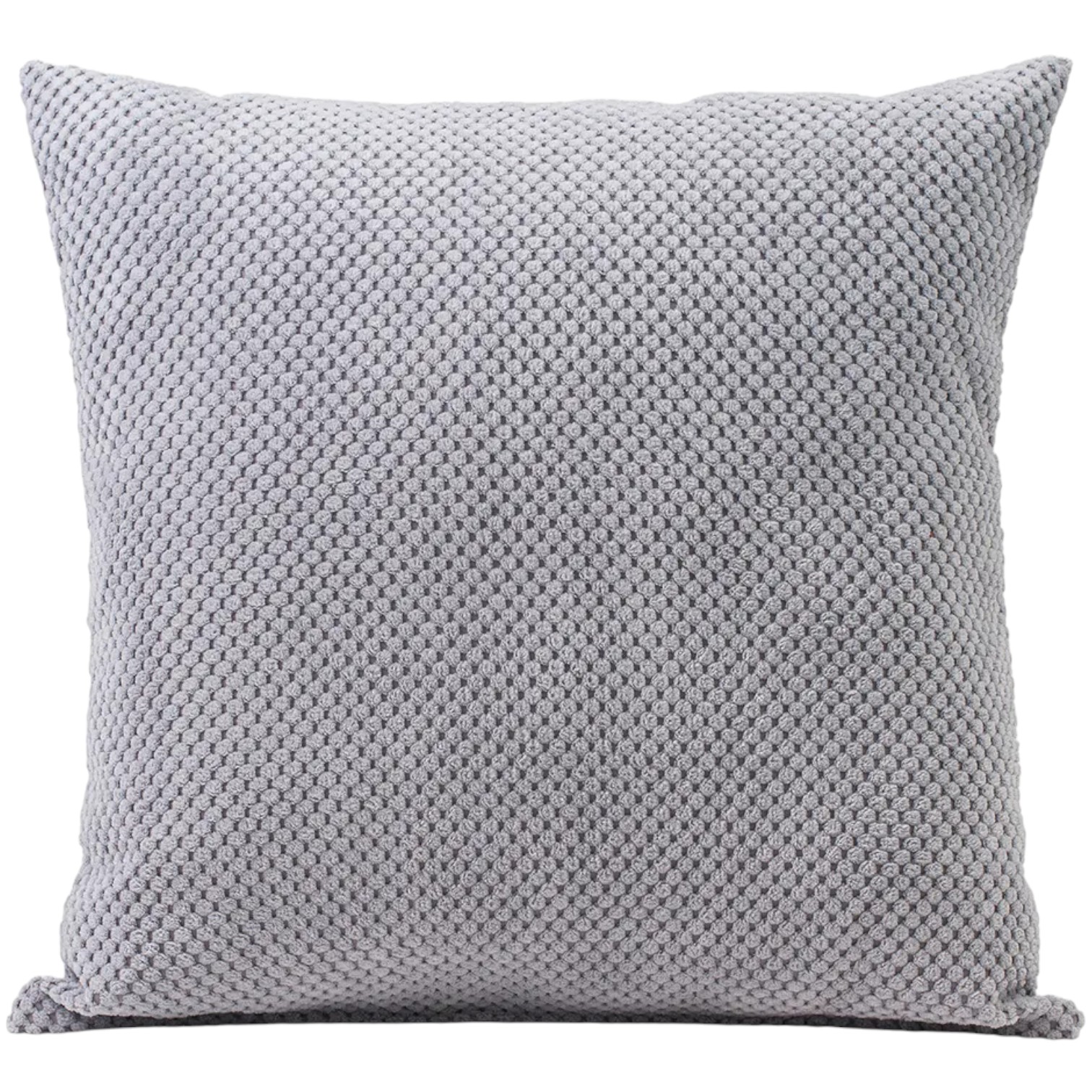 Gözze  Kissenhülle Sven 60 x 60 cm Fb. Silber