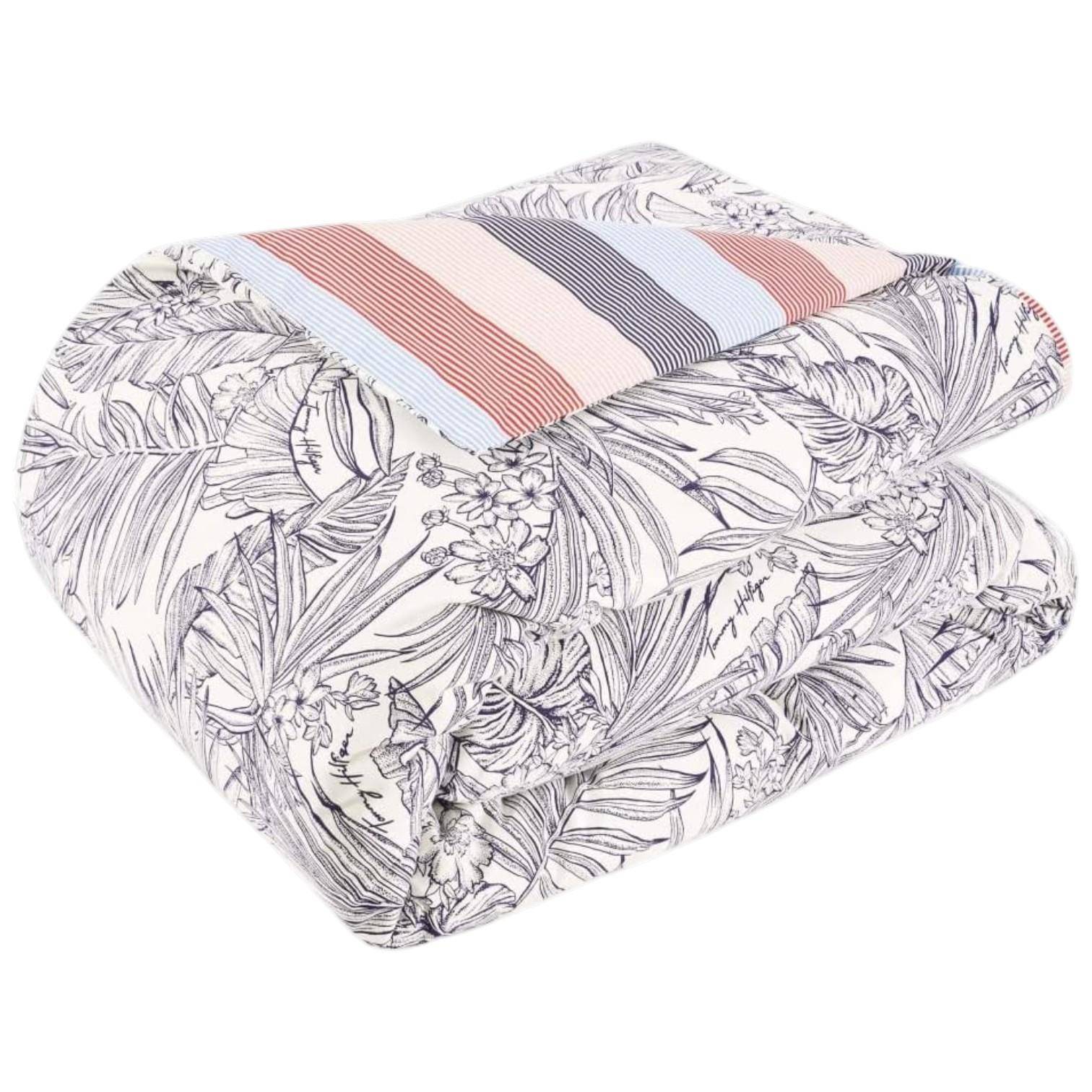 Tommy Hilfiger Bettwäsche Tropical White 155 x 220 cm