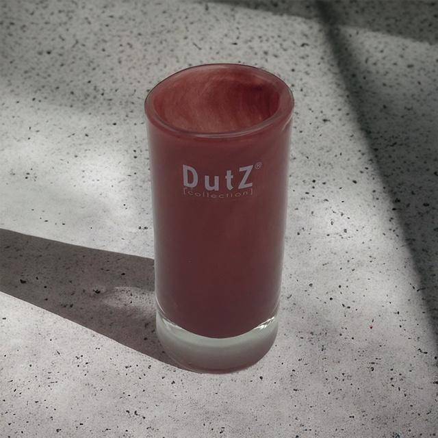 DutZ Vase - Cylinder Cranberry 12 cm
