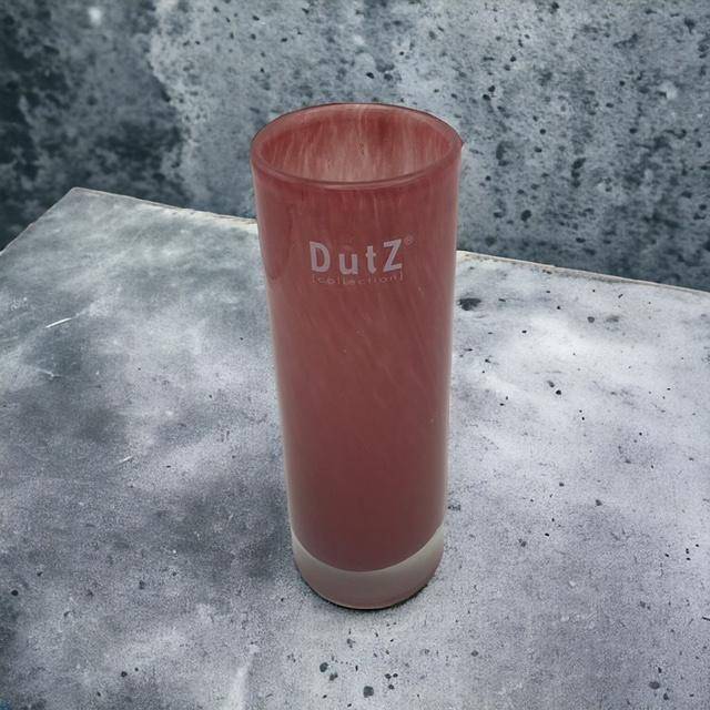 DutZ Vase - Cylinder Cranberry 18 cm