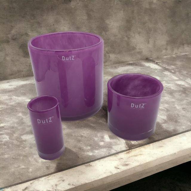 DutZ Vase - Cylinder Violet 11 cm
