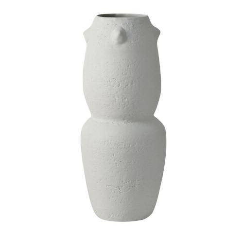 Jars Keramik Vase Horace Blanc 33 cm hoch