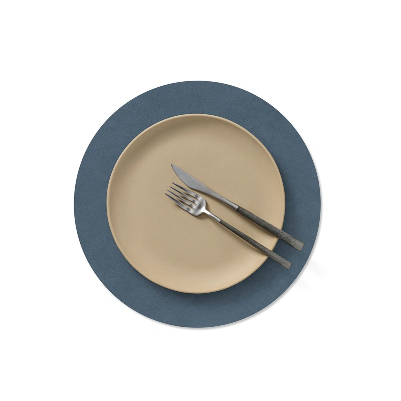Lind DNA Tischset Circle S Nupo Dark Blue 24 cm