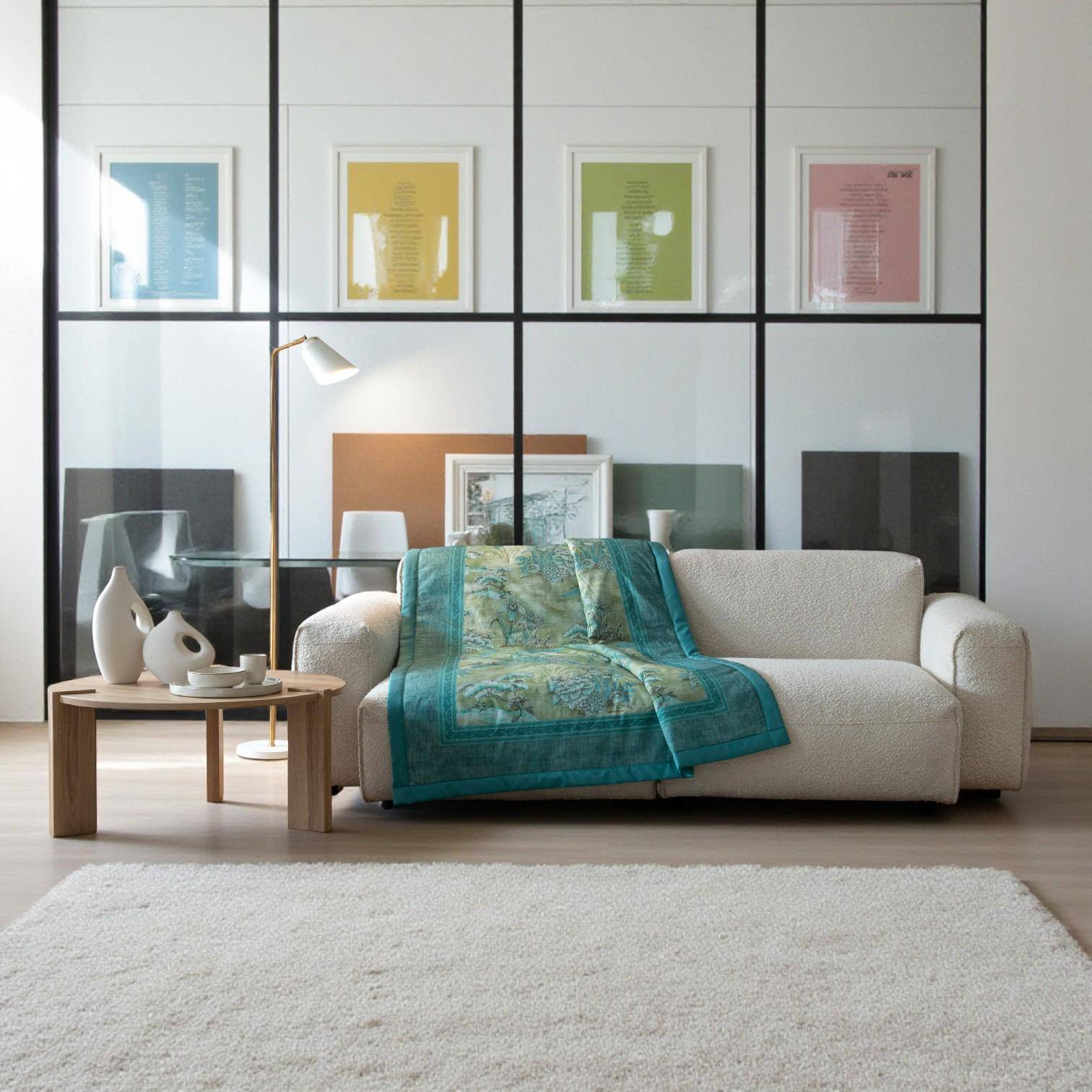 Bassetti Plaid Acquaforte V1 135 x 190 cm