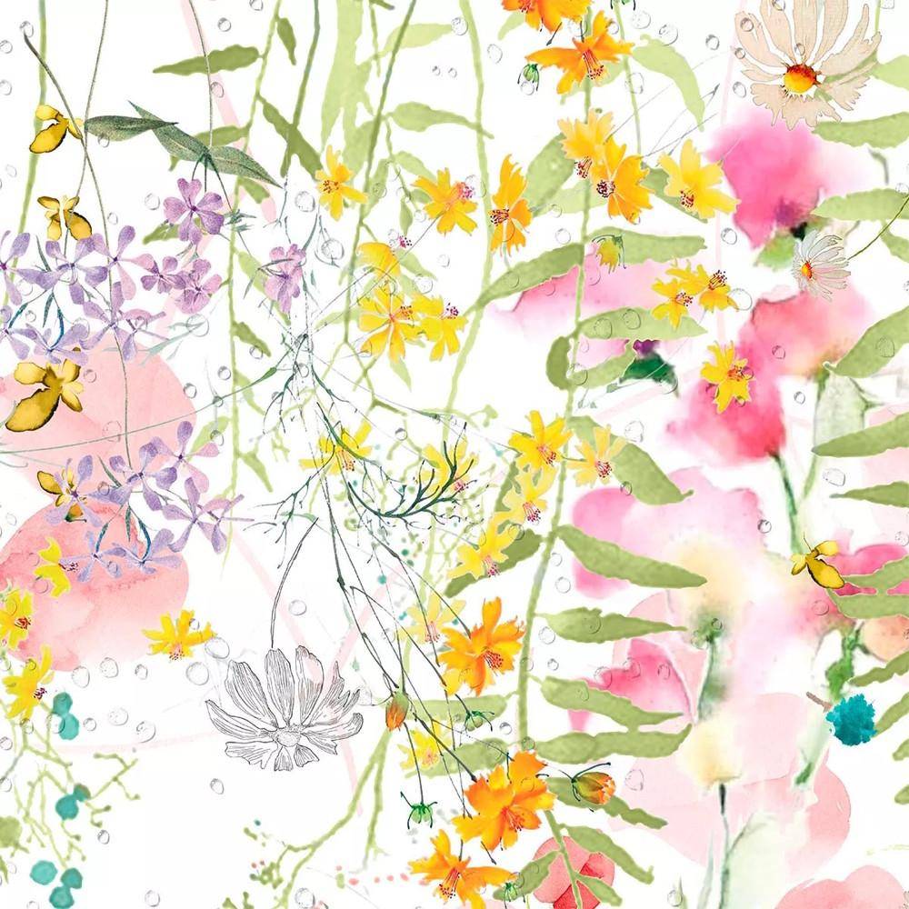 Garnier Thiebaut Servietten Rosee du Matin Printemps 45 x 45 cm