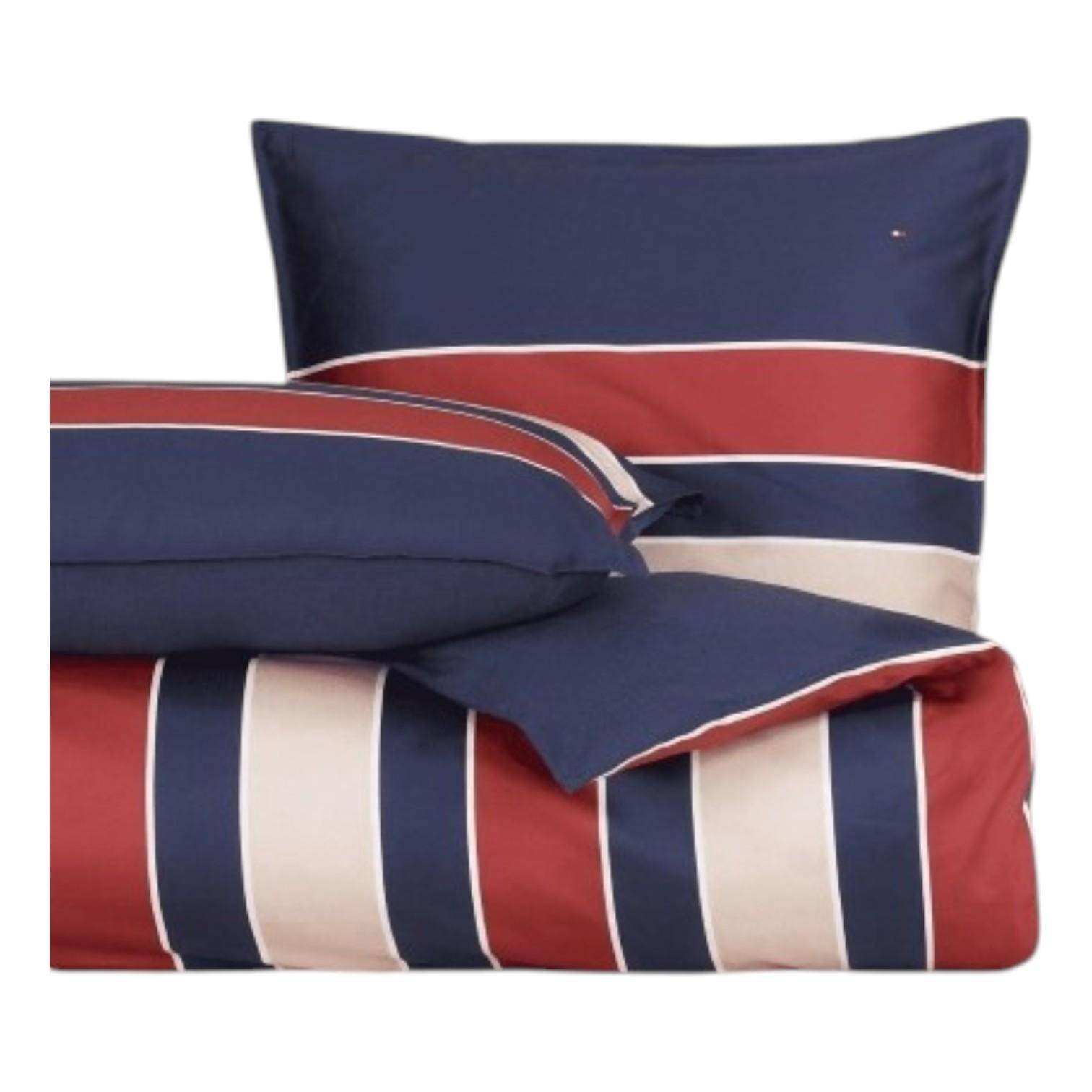 Tommy Hilfiger Bettwäsche Heraldic Navy 155 x 220 cm