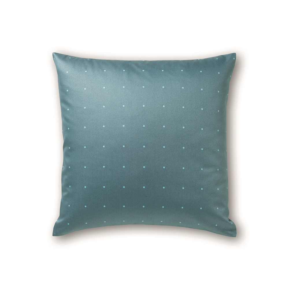 Elegante Comfort Satin Bettwäsche Domino Jade Green 135 x 200 cm