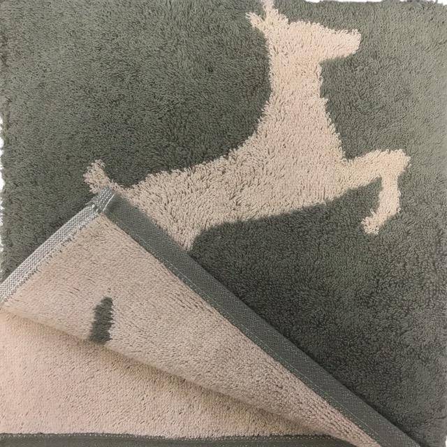 Cawö Frottiertuchserie Alpenchic Handtuch 6228 in Zirbe 50 x 100 cm