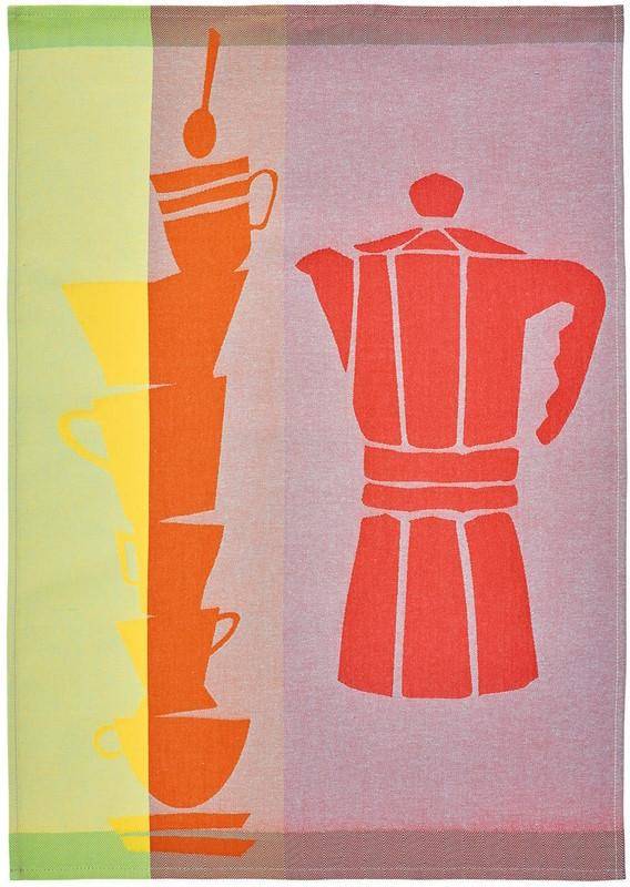 Sander Geschirrtuch Cafe Terracotta 50 x 70 cm