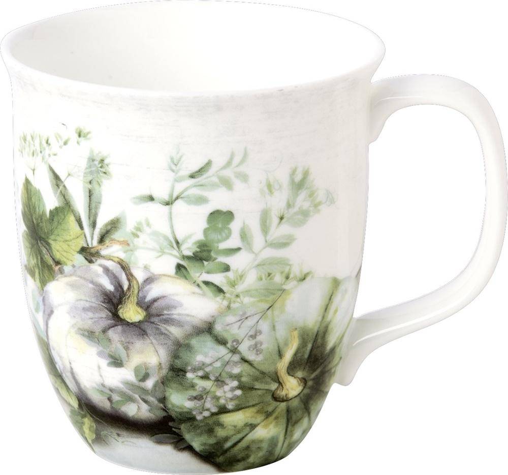 Ihr Bone China Becher Green & White Pumpkin