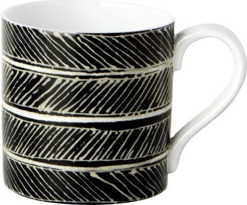 Ihr Bone China Becher Tara Linen Black