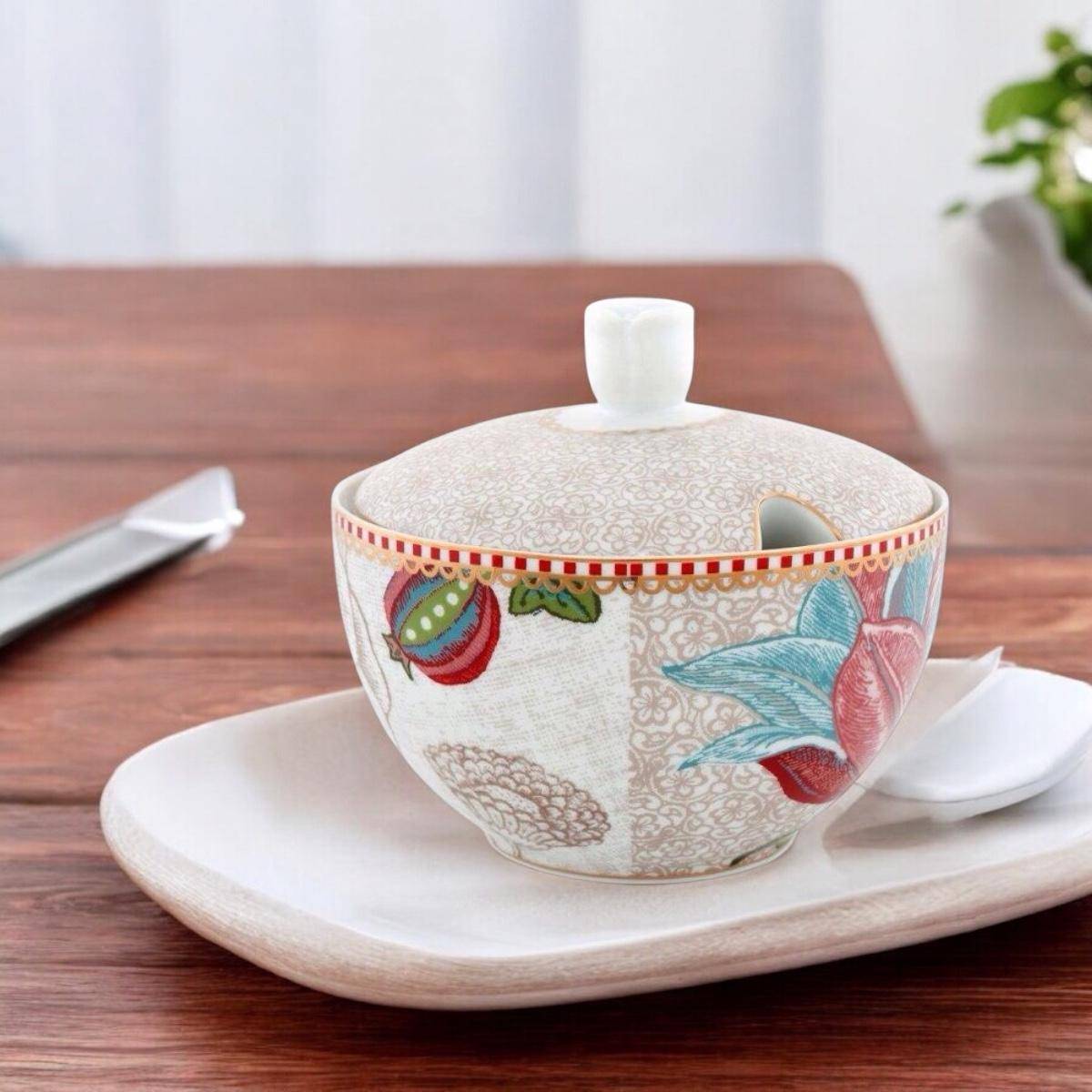 PiP Studio Sugar Bowl Spring to Life Off White