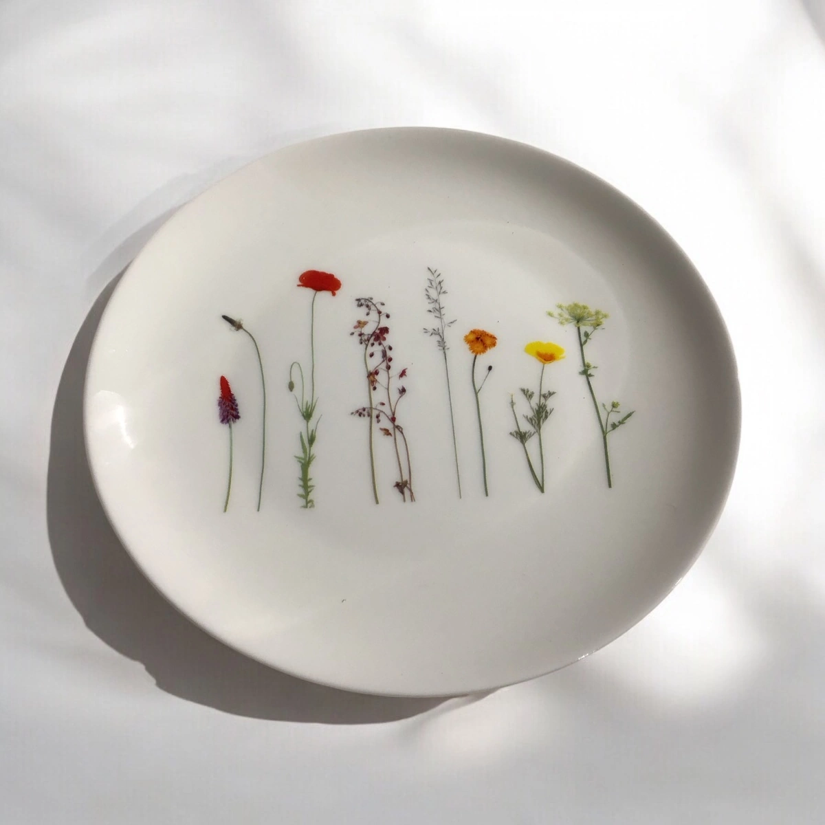 Cup & Mug Fine Bone China Dessertteller Naturwiese/Gräser