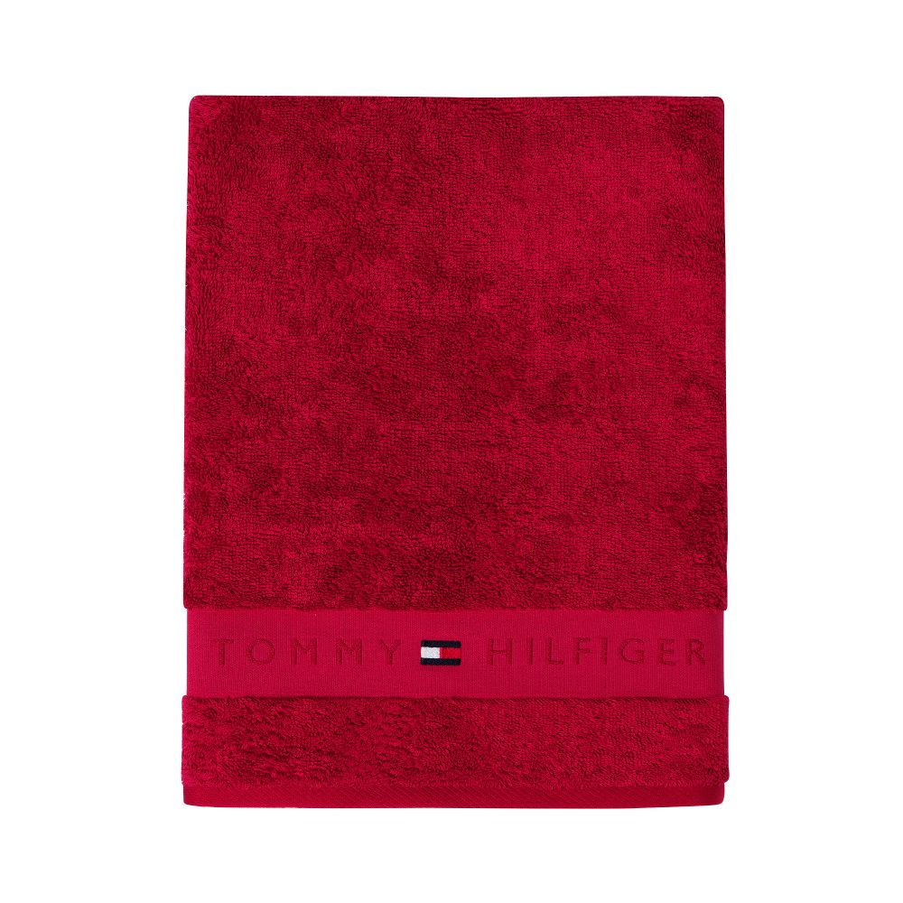 Tommy Hilfiger Badetuch Legend 2 in Red 100 x 150 cm