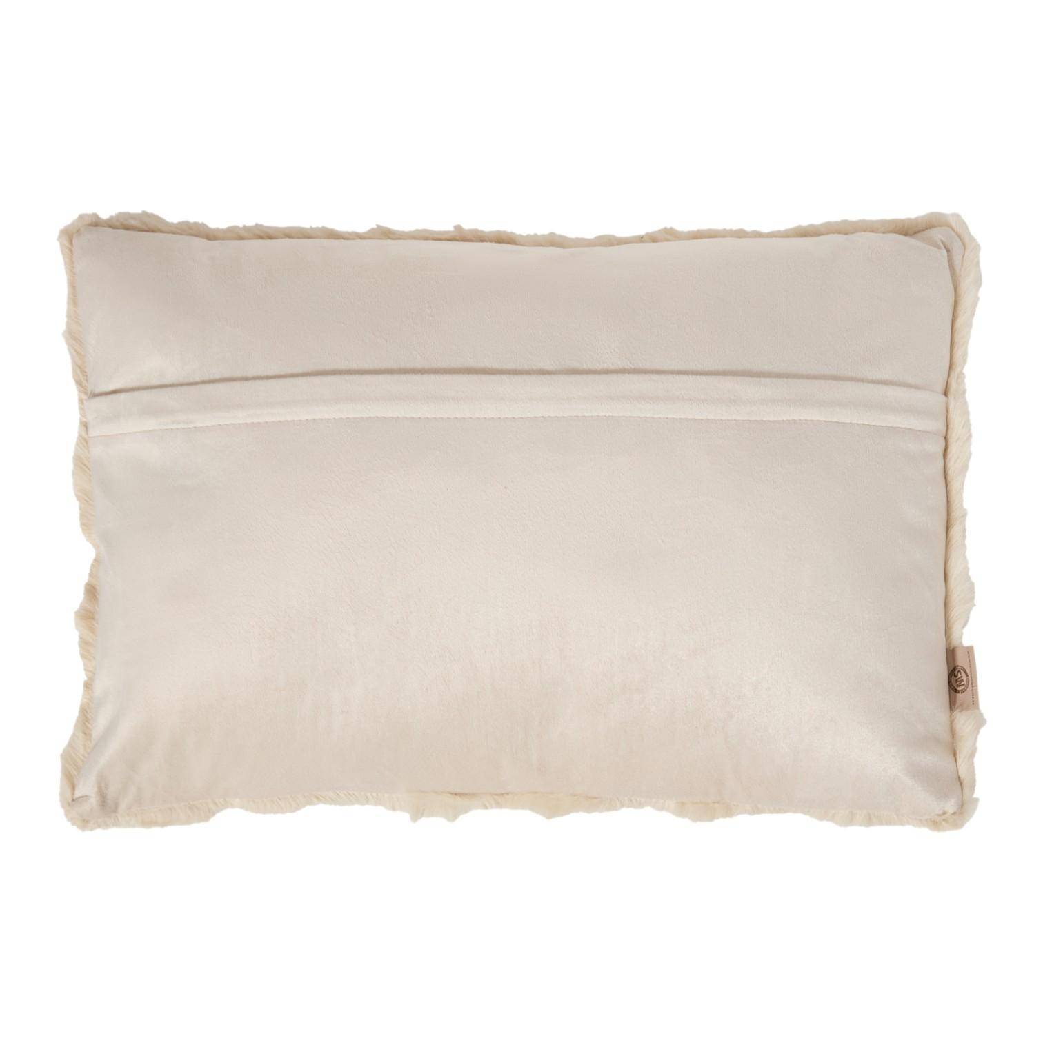 Skinnwille Dekokissen Misty Light Beige 40 x 60 cm