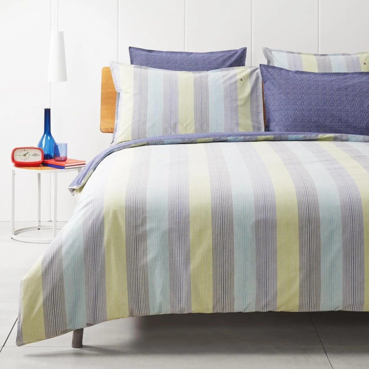 Tommy Hilfiger Bettwäsche Outdoor Ice Blue 135 x 200 cm