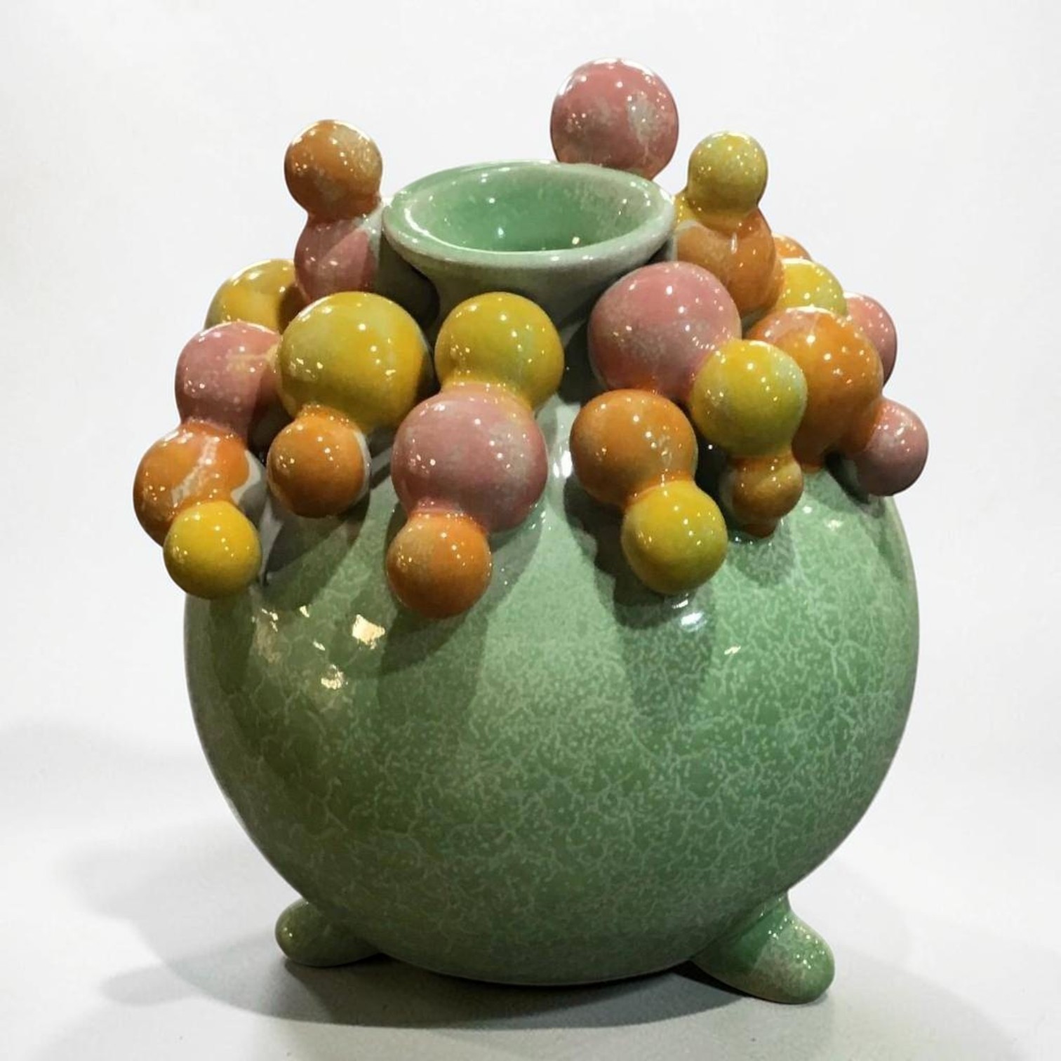 Villa Pottery Vase Piccadilly Grün